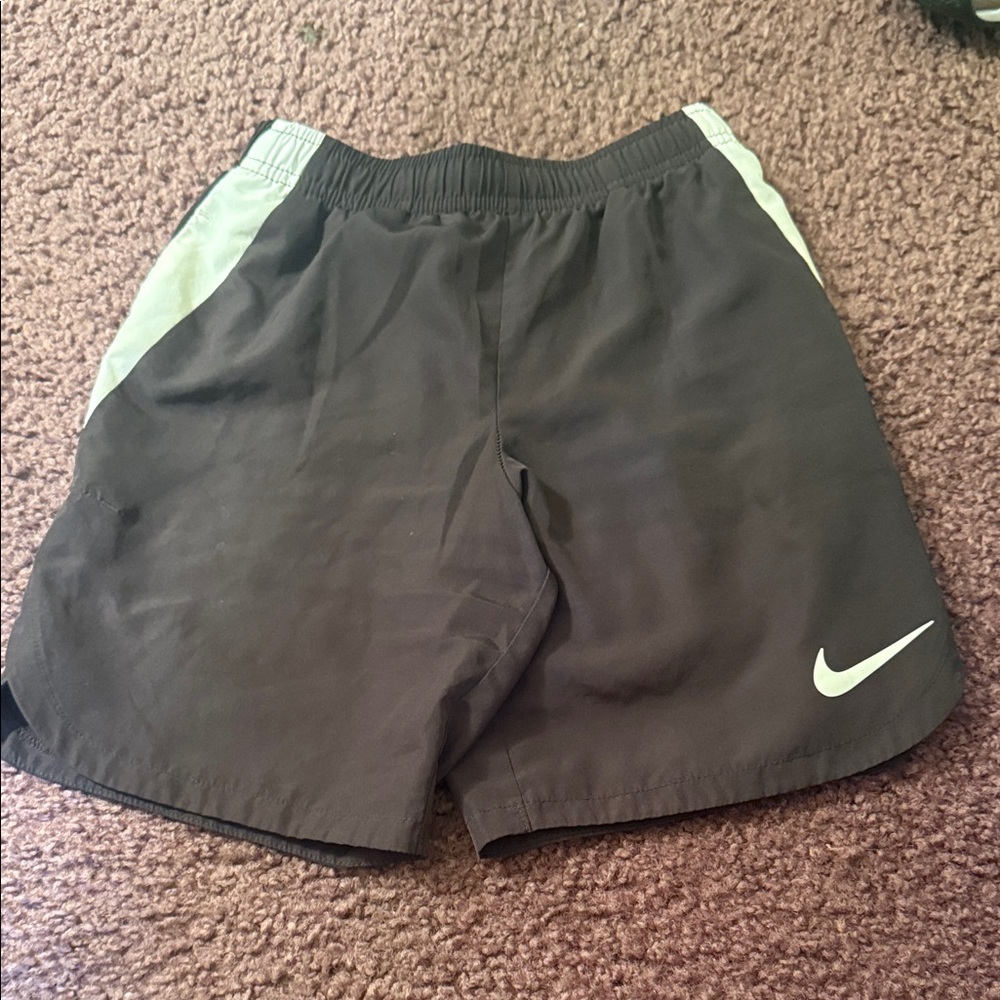 Nike Kids Black and Gray Casual Shorts